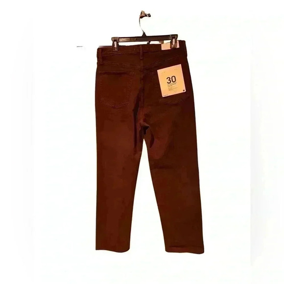 NEW Re/Done Jeans 70s Ultra High Rise Stove Pipe Washed Plum - Picture 6 of 13